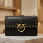 PINKO Love One grand Sac Bandoulière avec Clous