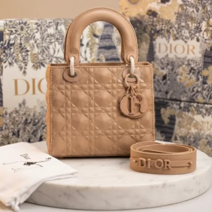lady dior small beige