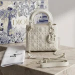 lady dior small blanc