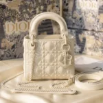 lady dior small blanc