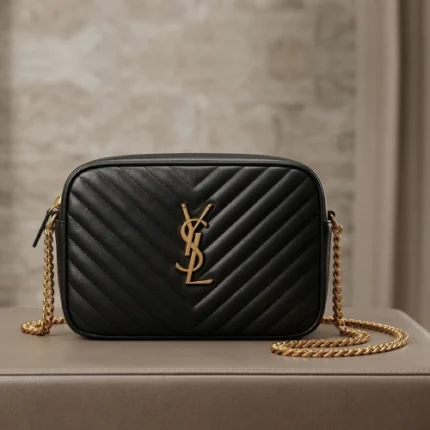 Sac Bandoulière Élégance Matelassée Doré